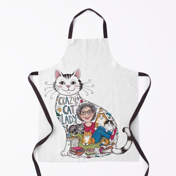 Item preview, Crazy Cat Lady 1 designed and sold by NFL-LIVE .