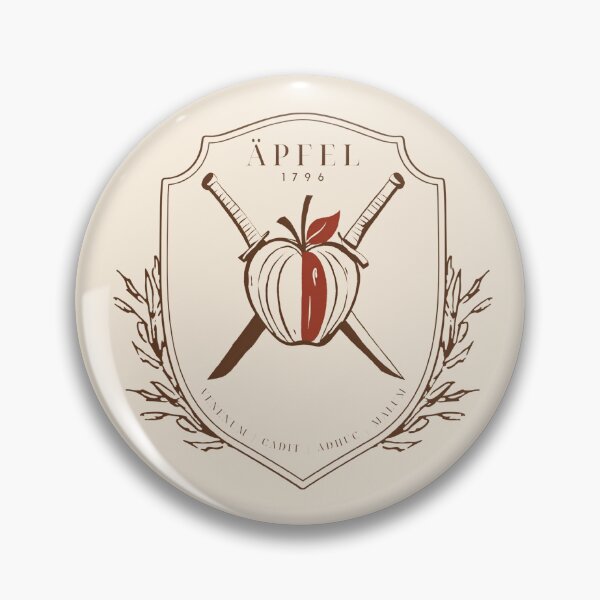 Item preview, Apfel Family Crest (commission) designed and sold by Silver Lining Gift Co..