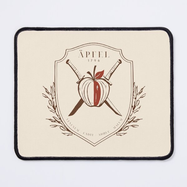 Item preview, Apfel Family Crest (commission) designed and sold by Silver Lining Gift Co..