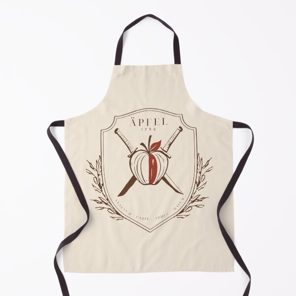 Item preview, Apfel Family Crest (commission) designed and sold by Silver Lining Gift Co..