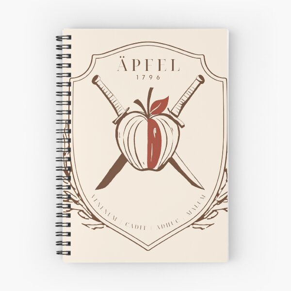 Item preview, Apfel Family Crest (commission) designed and sold by Silver Lining Gift Co..