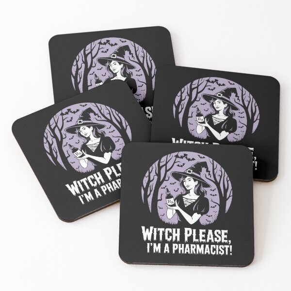 Item preview, Witch Please I'm a Pharmacist Pharmacy Halloween Funny Gifts for Pharmacists designed and sold by KedzikDesigns.