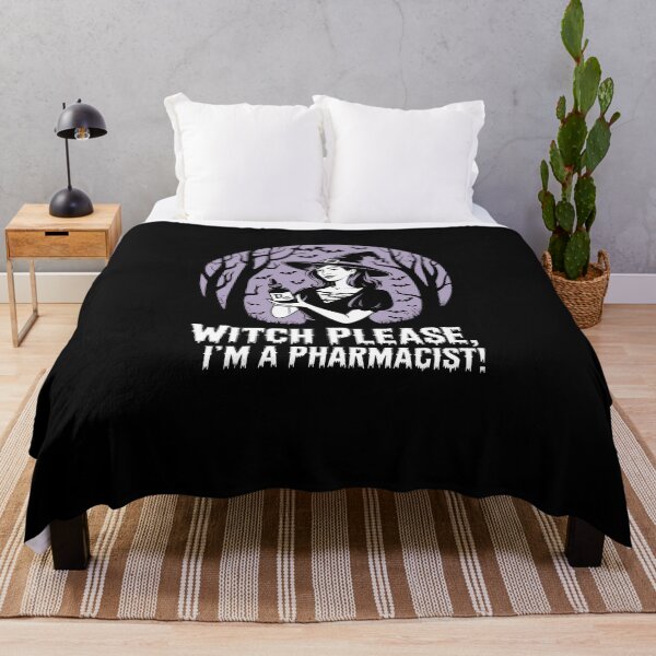 Item preview, Witch Please I'm a Pharmacist Pharmacy Halloween Funny Gifts for Pharmacists designed and sold by KedzikDesigns.