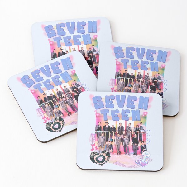 Item preview, Seventeen K-pop Group Collage Design designed and sold by AJUNICE STUDIO.