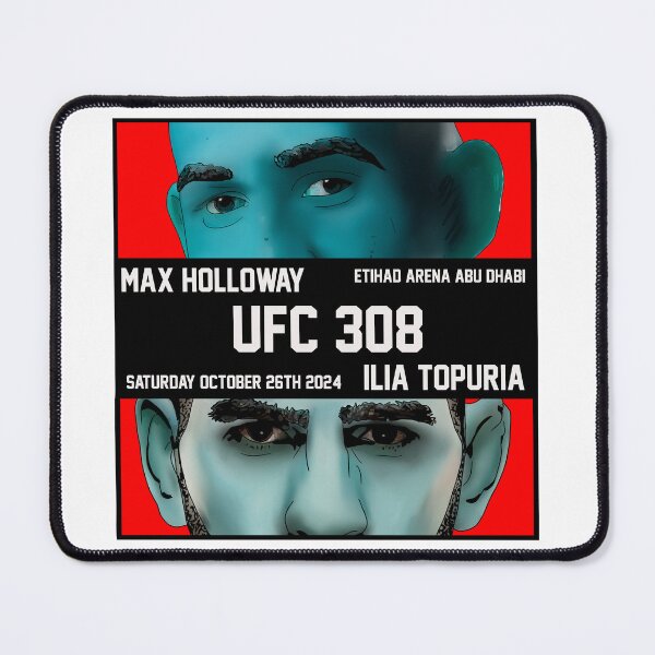 Item preview, Max Holloway vs Ilia Topuria: Featherweight Showdown designed and sold by GrizzlyCollective.