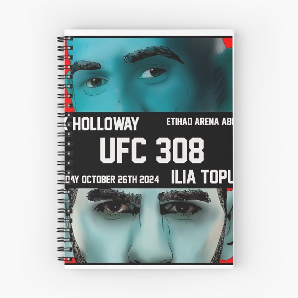 Item preview, Max Holloway vs Ilia Topuria: Featherweight Showdown designed and sold by GrizzlyCollective.
