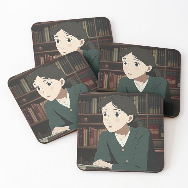 Item preview, Virginia Woolf, author | Anime style designed and sold by ComicsFactory.