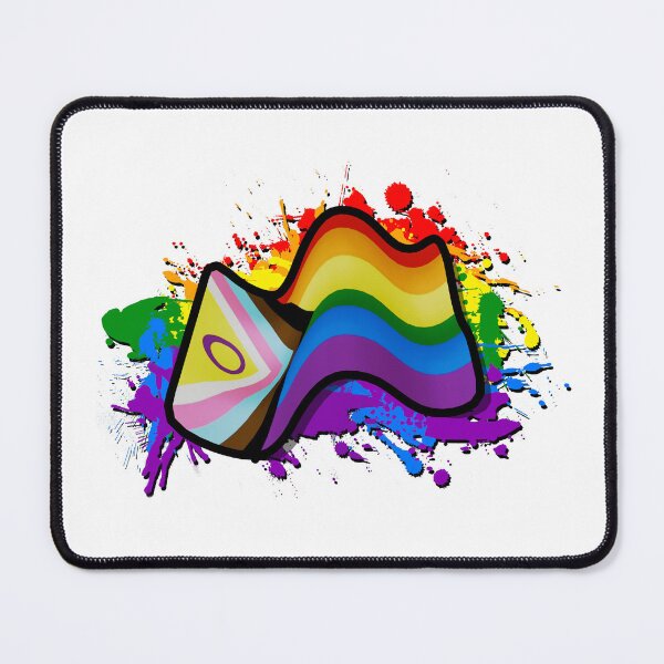 Item preview, Pride Flag with Ink Splats designed and sold by Pride4L.