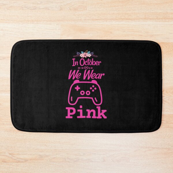 Item preview, In October We Wear Pink Gamer Breast Cancer Awareness designed and sold by Norstyle.