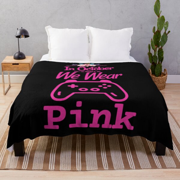 Item preview, In October We Wear Pink Gamer Breast Cancer Awareness designed and sold by Norstyle.
