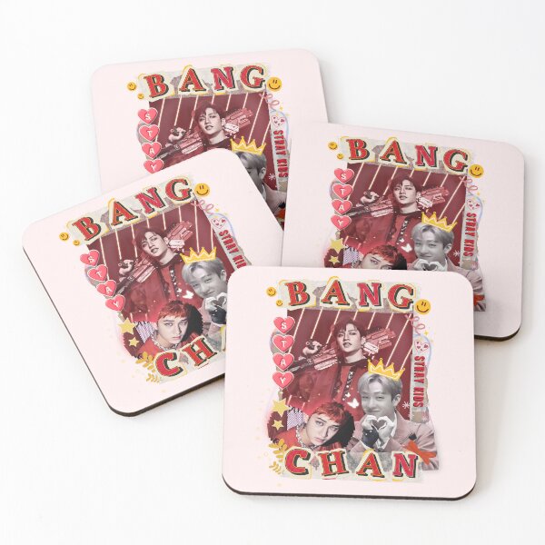 Artikelvorschau, Bang Chan Stray Kids Collage Art entworfen und verkauft von AJUNICE STUDIO.