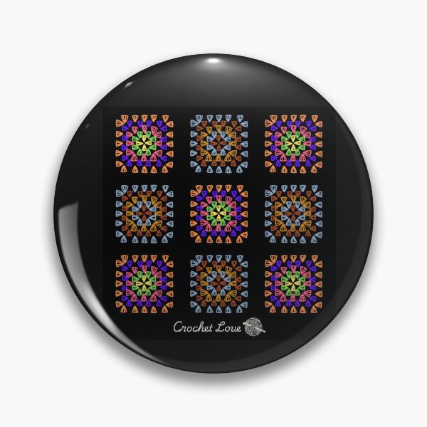 Item preview, Crochet Granny Squares Print. Sublimation Print Design.  designed and sold by gloriamelrose.