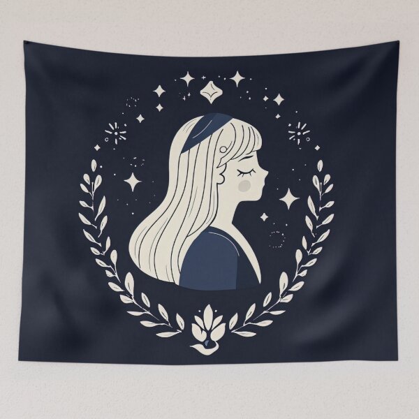 Item preview, Virgo zodiac symbol | Anime style designed and sold by ComicsFactory.
