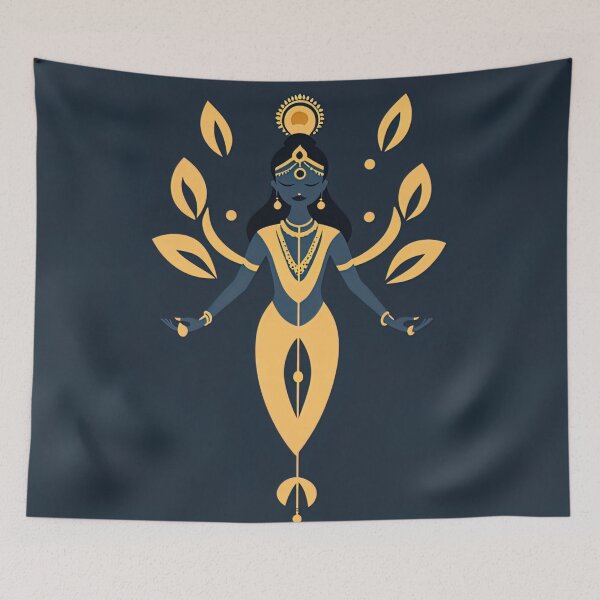 Item preview, Vishnu, Indian deity | Anime style designed and sold by ComicsFactory.