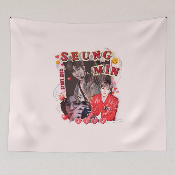 Item preview, Seungmin Stray Kids Collage Art designed and sold by AJUNICE STUDIO.