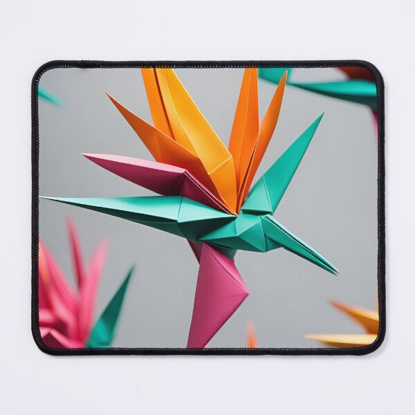 Item preview, Origami Art - Tropical Splendour: Birds of Paradise Blossoms in Full Bloom designed and sold by ArtfulFolds.