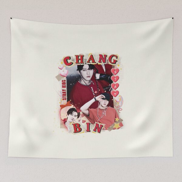 Item preview, Changbin Stray Kids Collage Art designed and sold by AJUNICE STUDIO.