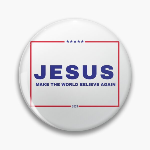 Item preview, Jesus Make The World Believe Again, blue designed and sold by Redeemed365.