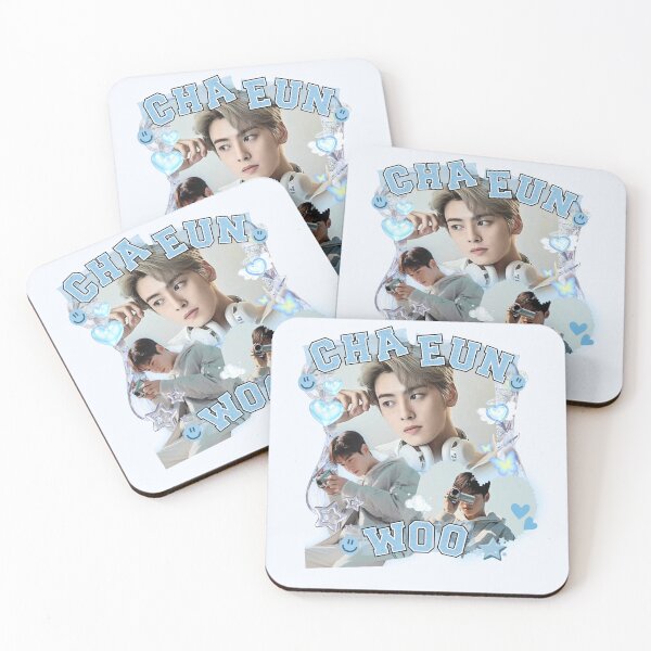 Item preview, Cha Eun-woo Astro K-pop Kdrama Collage Art designed and sold by AJUNICE STUDIO.