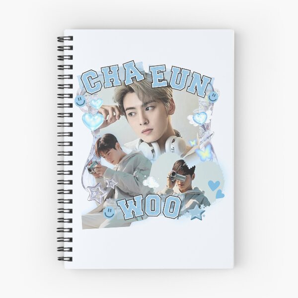 Item preview, Cha Eun-woo Astro K-pop Kdrama Collage Art designed and sold by AJUNICE STUDIO.
