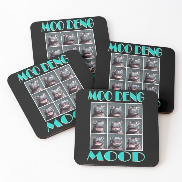 Item preview, Funny Moo Deng hippo designed and sold by PetsArt.