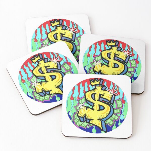 Item preview, graffiti Cash Dollar Pop Art designed and sold by LowEndGraphics.