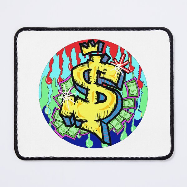 Item preview, graffiti Cash Dollar Pop Art designed and sold by LowEndGraphics.