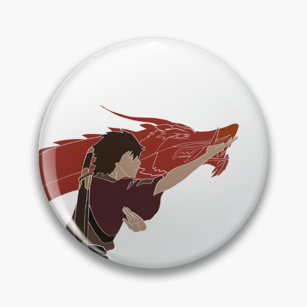 Item preview, zuko dragon outline designed and sold by nora-hope.