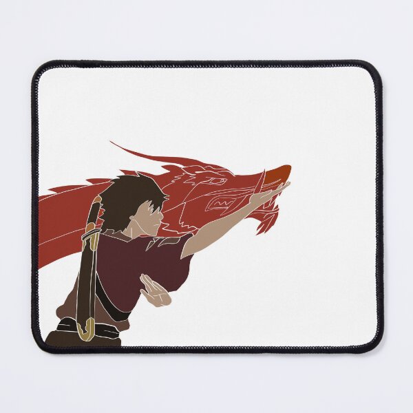 Item preview, zuko dragon outline designed and sold by nora-hope.