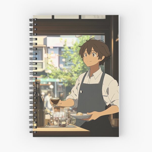 Item preview, Waiter | Anime style designed and sold by ComicsFactory.