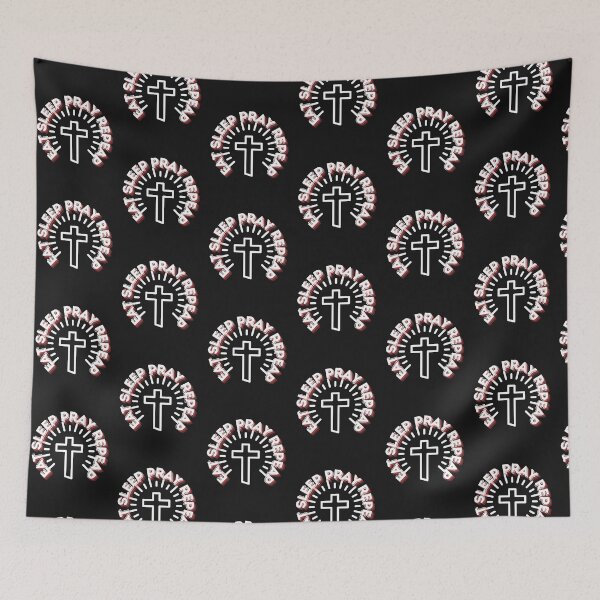 Item preview, Eat Sleep Pray Repeat  designed and sold by Kelli Campbell.