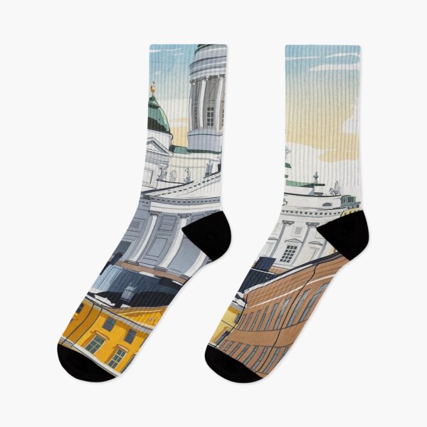 Item preview, Helsinki Vintage Travel Poster designed and sold by TravelerRat.