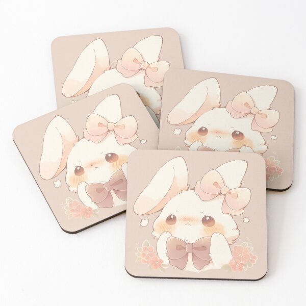 Item preview, Shy Grumpy Bunny designed and sold by basilarti.