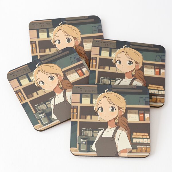 Item preview, Waitress | Anime style designed and sold by ComicsFactory.