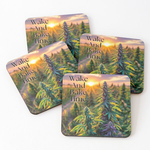 Item preview, WAKE AND BAKE TIME designed and sold by TommyTsunami.