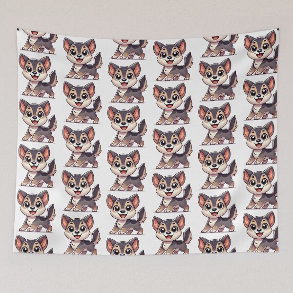 Item preview, This Fabulous Swedish Vallhund can't wait to see YOU! designed and sold by NoelaniArt.