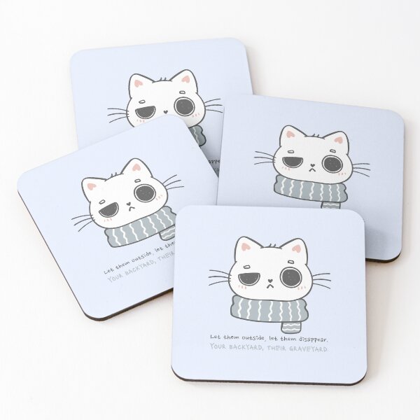 Item preview, Outdoor Cat #catindoor #catcare #catsafety #catoutdoors #outdoorcat designed and sold by Anna Halasek.