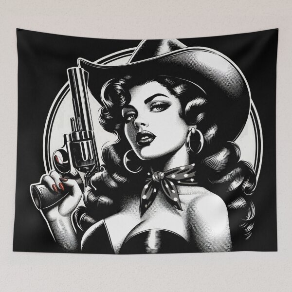 Item preview, Hot Country Woman designed and sold by PulpVintage.