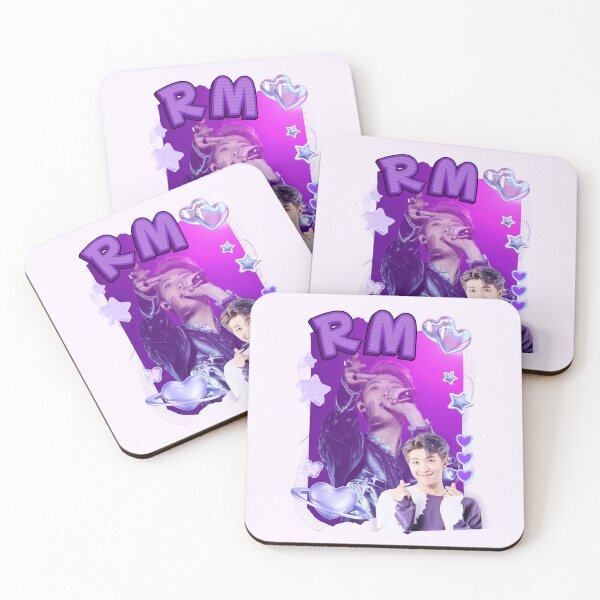 Item preview, RM Collage: Powerful PURPLE BTS Art designed and sold by AJUNICE STUDIO.