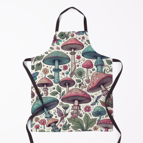Item preview, Mushrooms in Color with Fairies designed and sold by TheMysticCats.