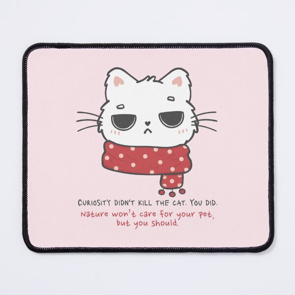 Item preview, Outdoor Cat #catindoor #catcare #catsafety #catoutdoors #outdoorcat designed and sold by Anna Halasek.