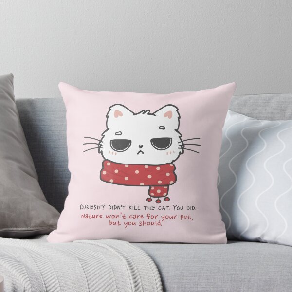 Item preview, Outdoor Cat #catindoor #catcare #catsafety #catoutdoors #outdoorcat designed and sold by Anna Halasek.