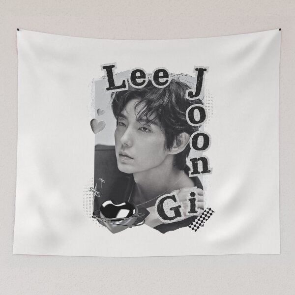 Item preview, Lee Joon-gi Collage: Striking Black and White Art designed and sold by AJUNICE STUDIO.