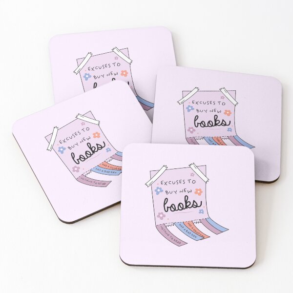 Item preview, Excuses To Buy New Books designed and sold by BRoseCreations.