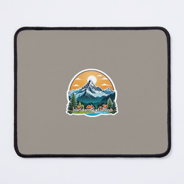 Item preview, Interlaken Region Switzerland Sticker designed and sold by Devo07.