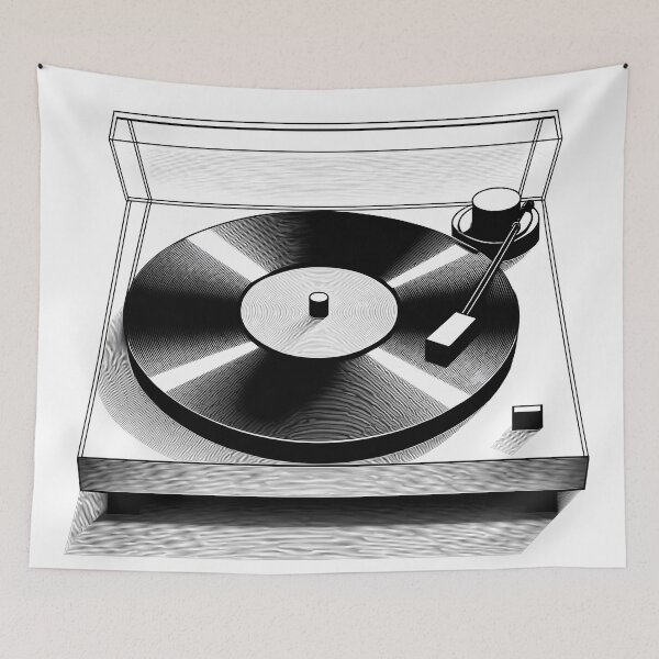 Item preview,  DJ Turntable - Music Lover's Art designed and sold by OzzFrequency.