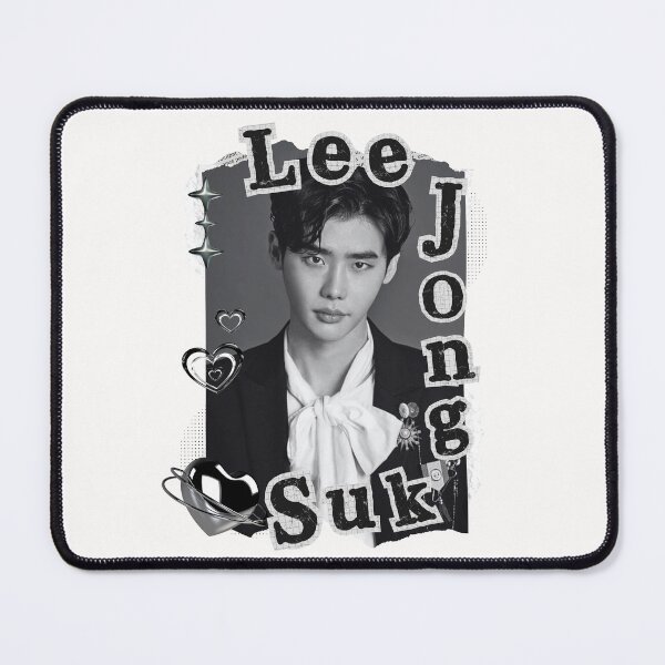 Item preview, Lee Jong-suk Collage: Elegant Black and White Art designed and sold by AJUNICE STUDIO.