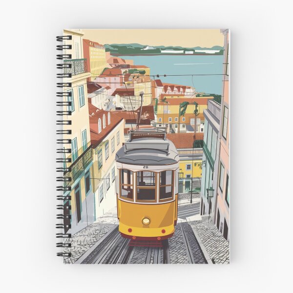 Artikelvorschau, Lissabon Vintage Reise Poster entworfen und verkauft von TravelerRat.