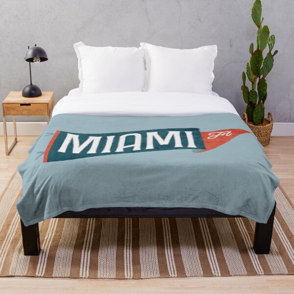 Item preview, Miami Pennant Flag, Florida Vintage Travel designed and sold by Nonsense Goods.