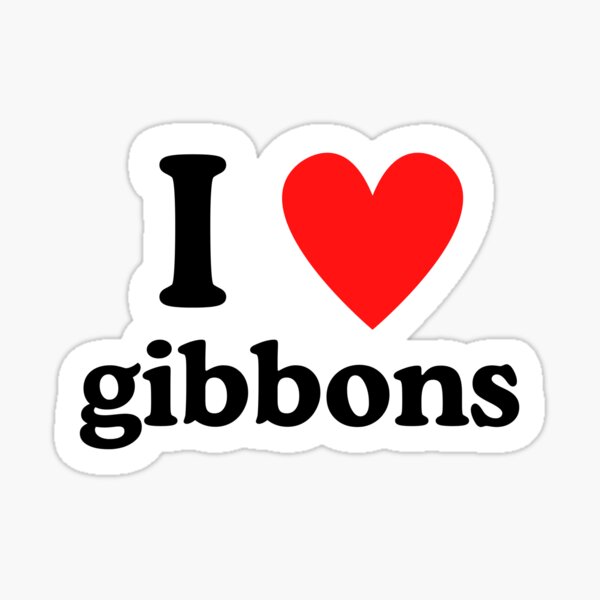 Item preview, I heart gibbons ippl designed and sold by ipplsummerville.